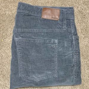Madewell Corduroy Skinny Jeans